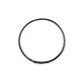 Cerc din bambus ø25 cm - Negru (1 Bucată)