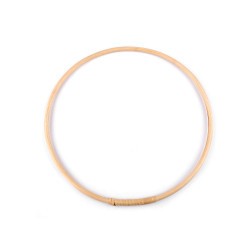 Bamboo circle hoop ø30 cm - Bamboo light (1 Piece)