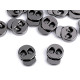 Butée de cordon métallique, 15 x 18 mm - Laiton vintage (4 Pièces) Butée de cordon métallique, 15 x 18 mm - Laiton vintage (4 Pièces)