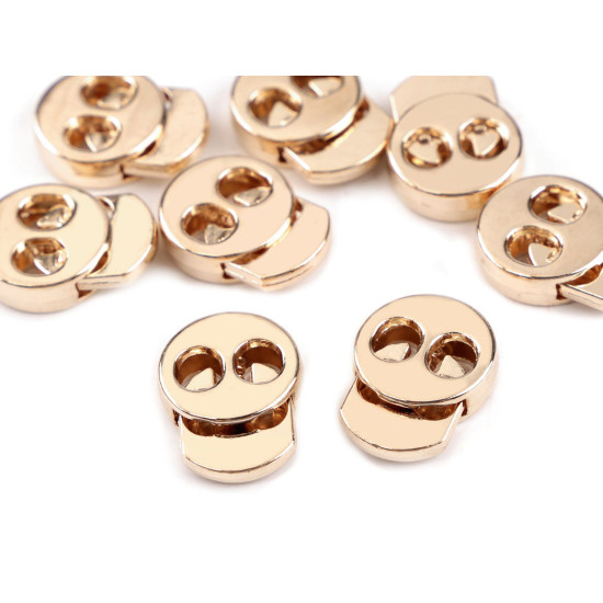 Butée de cordon métallique, 15 x 18 mm - Laiton vintage (4 Pièces) Butée de cordon métallique, 15 x 18 mm - Laiton vintage (4 Pièces)