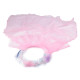 Couronne pour cheveux avec voile - Rose (1 Pièce) Couronne pour cheveux avec voile - Rose (1 Pièce)