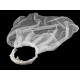 Couronne pour cheveux avec voile - Rose (1 Pièce) Couronne pour cheveux avec voile - Rose (1 Pièce)
