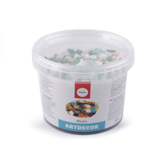 Pietre mozaic de sticla 1 kg - Albastru delta (1 Bucată) Pietre mozaic de sticla 1 kg - Albastru delta (1 Bucată)