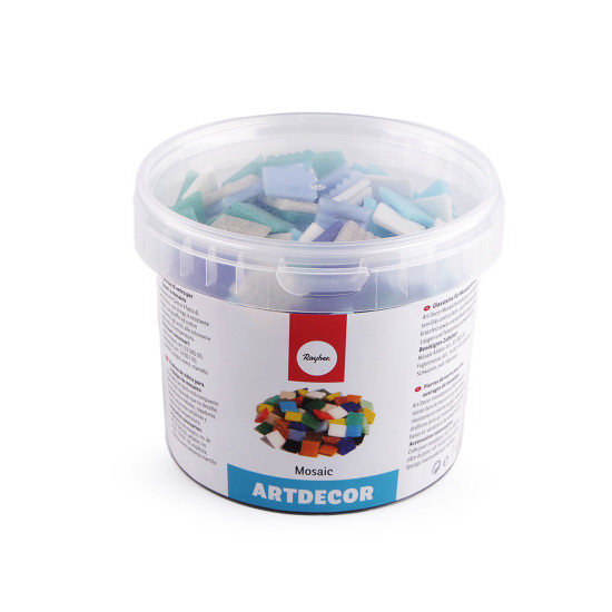 Pietre mozaic de sticla 1 kg - Albastru delta (1 Bucată) Pietre mozaic de sticla 1 kg - Albastru delta (1 Bucată)