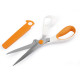 Fiskars tailor's scissors for thick fabrics, length 21 cm - White (1 Piece) Fiskars tailor's scissors for thick fabrics, length 21 cm - White (1 Piece)
