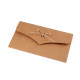 Paper envelope for diy craft 11x22 cm - Natural brown (1 Piece) Paper envelope for diy craft 11x22 cm - Natural brown (1 Piece)