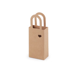 Torebeczka papierowa - Naturalny brąz (10 Sztuki)