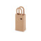 Borsa / scatola di carta, con finestra trasparente - Marrone naturale (10 Pezzi)