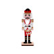 Dziadek do orzechów / figurka drewniana dekoracja - White (4 Sztuki) Dziadek do orzechów / figurka drewniana dekoracja - White (4 Sztuki)