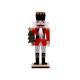 Dziadek do orzechów / figurka drewniana dekoracja - White (4 Sztuki) Dziadek do orzechów / figurka drewniana dekoracja - White (4 Sztuki)