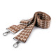 Adjustable shoulder strap replacement width 3.8 cm - Brown (1 Piece) Adjustable shoulder strap replacement width 3.8 cm - Brown (1 Piece)