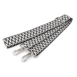 Adjustable shoulder strap replacement width 3.8 cm - White (1 Piece)