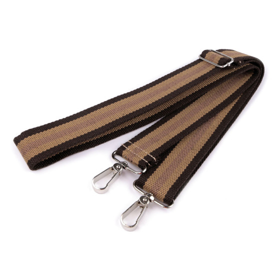 Adjustable shoulder strap replacement width 3.8 cm - Brown (1 Piece) Adjustable shoulder strap replacement width 3.8 cm - Brown (1 Piece)