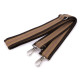 Adjustable shoulder strap replacement width 3.8 cm - Brown (1 Piece) Adjustable shoulder strap replacement width 3.8 cm - Brown (1 Piece)