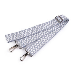 Adjustable shoulder strap replacement width 3.8 cm - Light blue (1 Piece)