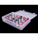 Cérnatartó tüske doboz 24 db cérnához - Transparent (1 Darab) Cérnatartó tüske doboz 24 db cérnához - Transparent (1 Darab)