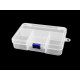 Plastic box / storage tray 3.3x9.5x14.5 cm - Transparent (16 Pieces) Plastic box / storage tray 3.3x9.5x14.5 cm - Transparent (16 Pieces)