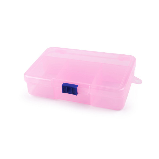 Plastic box / storage tray 3.3x9.5x14.5 cm - Transparent (16 Pieces) Plastic box / storage tray 3.3x9.5x14.5 cm - Transparent (16 Pieces)