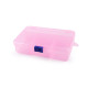 Plastic box / storage tray 3.3x9.5x14.5 cm - Transparent (16 Pieces) Plastic box / storage tray 3.3x9.5x14.5 cm - Transparent (16 Pieces)