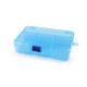 Plastic box / storage tray 3.3x9.5x14.5 cm - Transparent (16 Pieces) Plastic box / storage tray 3.3x9.5x14.5 cm - Transparent (16 Pieces)