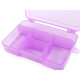 Plastic box / storage tray 3.3x9.5x14.5 cm - Transparent (16 Pieces) Plastic box / storage tray 3.3x9.5x14.5 cm - Transparent (16 Pieces)
