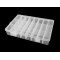 Cutie / organizator din plastic 13x19,5x3,6 cm - Transparent (1 Bucată)