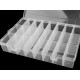Plastic box / storage container 13x19.5x3.6 cm - Transparent (10 Pieces) Plastic box / storage container 13x19.5x3.6 cm - Transparent (10 Pieces)