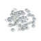 Blaszki do knotów ø12 mm - Nikiel (50 Sztuki)