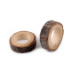 Anneau en bois naturel, ø 17 mm - Ivoire (100 Pièces) Anneau en bois naturel, ø 17 mm - Ivoire (100 Pièces)