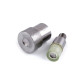 Hand press dies mold for double cap rivets ø8 mm - Nickel (1 Set) Hand press dies mold for double cap rivets ø8 mm - Nickel (1 Set)