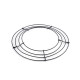 Wire base for wreath making ø25 cm - Black (1 Piece) Wire base for wreath making ø25 cm - Black (1 Piece)