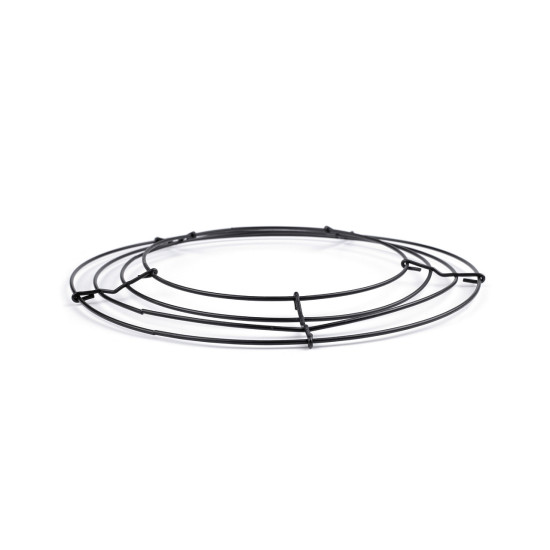 Wire base for wreath making ø25 cm - Black (1 Piece) Wire base for wreath making ø25 cm - Black (1 Piece)