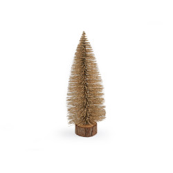 Arbre de noël décoratif - Or (1 Pièce)