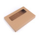 Paper box with see-through window - White (10 Pieces) Paper box with see-through window - White (10 Pieces)