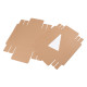 Paper box with see-through window - Natural brown (40 Pieces) Paper box with see-through window - Natural brown (40 Pieces)