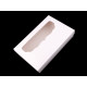 Paper box with see-through window - White (40 Pieces) Paper box with see-through window - White (40 Pieces)