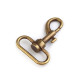 Mousqueton métallique pour sangle de 38 mm - Laiton vintage (1 Pièce) Mousqueton métallique pour sangle de 38 mm - Laiton vintage (1 Pièce)