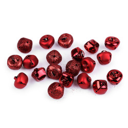 Jingle bells ø15 mm - Red (1 Bag)