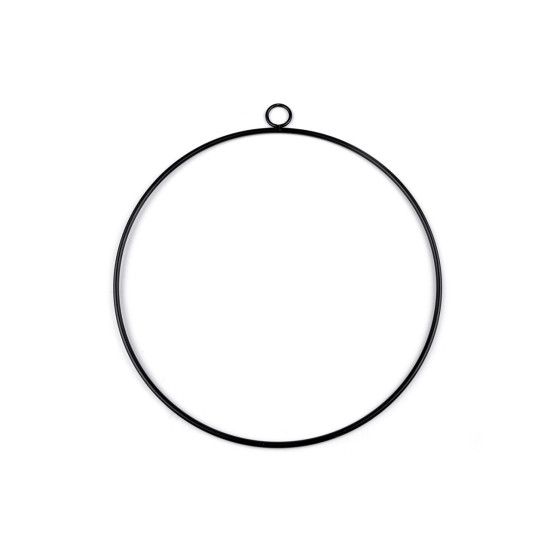Kółko / obręcz metalowa ø25 cm lakierowane - Srebrny ciemn (3 Sztuki) Kółko / obręcz metalowa ø25 cm lakierowane - Srebrny ciemn (3 Sztuki)