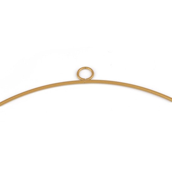 Kovový kruh ø50 cm lakovaný - Zlatá tmavá (1 Kus) Kovový kruh ø50 cm lakovaný - Zlatá tmavá (1 Kus)