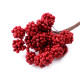 Artificial blackberries and raspberries on wire - Black (3 Bunches) Artificial blackberries and raspberries on wire - Black (3 Bunches)