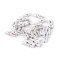 Mini molletta in legno, dimensioni: 3 x 26 mm - Bianco (24 Pezzi)