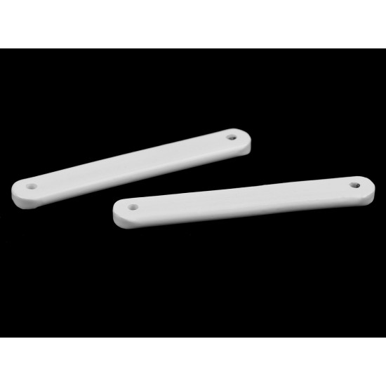 Sztabka ołowiana emaliowana do firanek, zasłon 50 g - White (25 Sztuki) Sztabka ołowiana emaliowana do firanek, zasłon 50 g - White (25 Sztuki)