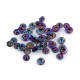 Metal snaps ø10 mm for medium-thick fabrics, rainbow - Multicolor (50 Sets) Metal snaps ø10 mm for medium-thick fabrics, rainbow - Multicolor (50 Sets)