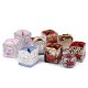 Scented candle in glass jar 90 g - Light pink (1 Piece)