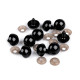Craft eyes with safety ø18 mm - Black (10 Sets) Craft eyes with safety ø18 mm - Black (10 Sets)