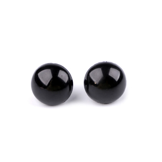 Craft eyes with safety ø16 mm - Black (10 Sets) Craft eyes with safety ø16 mm - Black (10 Sets)