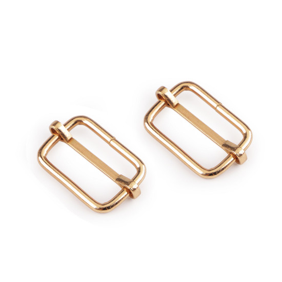 Cataramă de ajustare 25 mm - Auriu rose (4 Bucăți)