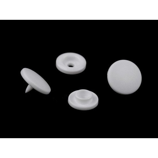 Capse din plastic 20" - Alb (50 Seturi) Capse din plastic 20" - Alb (50 Seturi)