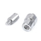 Aufsatz zum nieten von matten ösen, innen-ø 10 mm - Nickel (2 Sets) Aufsatz zum nieten von matten ösen, innen-ø 10 mm - Nickel (2 Sets)